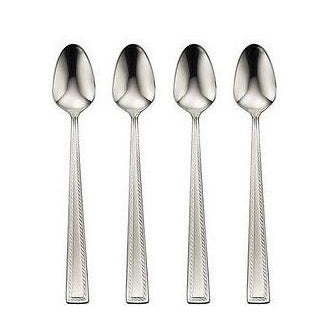 Oneida Elan Set of 4 Iced Tea Spoons 7 3/8" Quality 18/10 Stainless